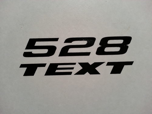 Autocollant lettrage personnalisé 528 pour Dodge Challenger, Charger, Chrysler Magnum et Plymouth Cuda