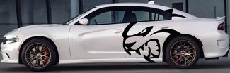 ÉNORME Dodge Decal Graphic Vinyl CHARGER MOPAR SRT LOGO HEMI 392 Hellcat hellcat