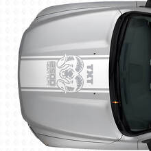 Kit d'autocollants en vinyle rayures latérales arrière et capot style Hemi pour Dodge Ram 1500 2500_8