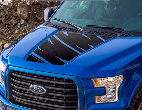 Ford F-150 2015-2016 F150 Predator capot graphique autocollant autocollant bande latérale