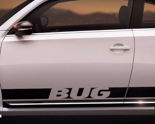 Volkswagen Beetle BUG 20123-2016 Autocollant graphique bandes latérales Rauh Welt RWB