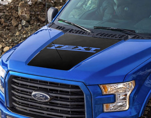 Autocollant vinyle personnalisable pour capot de musclecar camion 2015-2016
