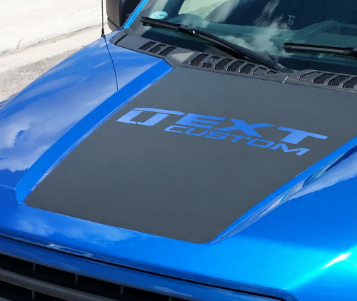 Autocollant vinyle personnalisé bande capot pour muscle car camion 2015-2016