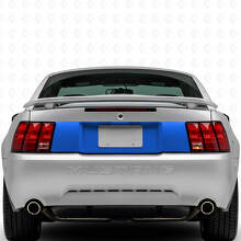 Autocollant Vinyle Noir Pour Panneau de Coffre Arrière pour Musclecar Musclecarmodel 1999-04_2