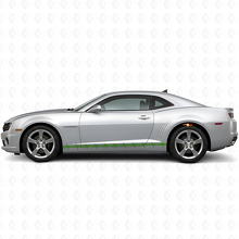 Kit de décalcomanies vinyle bandes latérales en fil barbelé pour Dodge Challenger Charger_3
