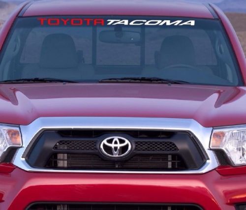 Bannière de pare-brise en vinyle Toyota Tacoma pour Toyota Tacoma