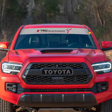 Autocollant bandeau pare-brise style TRD-Style Racing Development pour Toyota_3