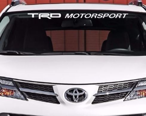 Sticker pare-brise Trd Motorsport
