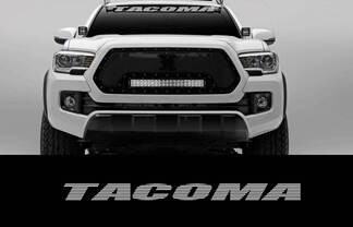 Tacoma 36 Autocollant de bannière de pare-brise avant Toyota Truck Off Road Sport 4X4 2wd