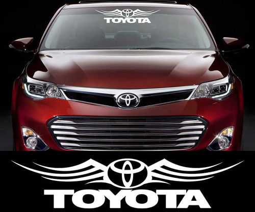 Toyota Racing Sticker autocollant voiture fenêtre pare-brise voitures et motos