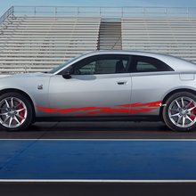 Stripes de décalcomanie du panneau latéral pour Dodge Charger Electric 5
 3