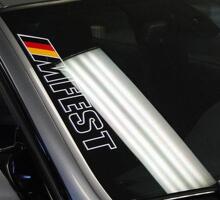 Bimmerfest MFEST bimmer fest Autocollants en vinyle adaptés à e92 e36 e46 F10 F30 M3 M4 Competition BMW
 4