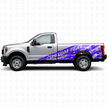 Autocollant vinyle personnalisé Latéral Anti-Boue pour Musclecar F-250 1999-2006_2