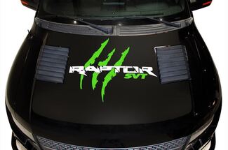 Autocollant graphique en vinyle pour capot Ford Raptor (2010-2014)