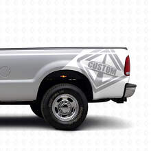Autocollant vinyle personnalisé pour aile arrière de Musclecar F-250 F-350_5