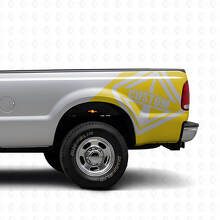 Autocollant vinyle personnalisé pour aile arrière de Musclecar F-250 F-350_6