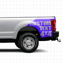 Autocollant en vinyle pour aile arrière latérale 4x4 pour Musclecar F-250/350_2