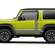 Suzuki JIMNY Portes Latérales Rayures Autocollant Logo Lignes Autocollant
 2