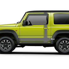 Suzuki JIMNY Portes Latérales Rayures Autocollant Logo Lignes Autocollant
 2