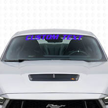 Bannière de pare-brise personnalisée Autocollant vinyle pour Musclecar Musclecarmodel Shelby GT Cobra 4.6_2