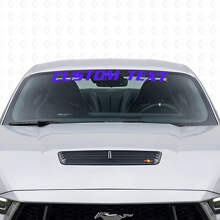 Bannière de pare-brise personnalisée Autocollant vinyle pour Musclecar Musclecarmodel Shelby GT Cobra 4.6_2