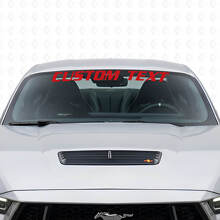 Bannière de pare-brise personnalisée Autocollant vinyle pour Musclecar Musclecarmodel Shelby GT Cobra 4.6_4