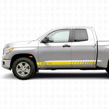 Kit de décalcomanies en vinyle de bandes latérales style TRD pour Toyota Tundra CrewMax 2007-2015_10