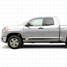 Kit de décalcomanies en vinyle de bandes latérales style TRD pour Toyota Tundra CrewMax 2007-2015_5