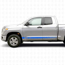 Kit de décalcomanies en vinyle de bandes latérales style TRD pour Toyota Tundra CrewMax 2007-2015_7