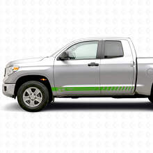 Kit de décalcomanies en vinyle de bandes latérales style TRD pour Toyota Tundra CrewMax 2007-2015_8