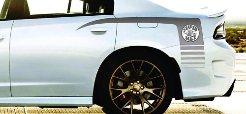 S’adapte à n’importe quel autocollant de panneau de quartier DODGE CHARGER R-T, SRT, SRT8, SXT Super Bee

