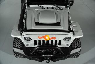 Jeep wrangler capot rayures côté vinyle autocollant autocollants toutes les couleurs personnalisées pour JK TJ CJ YJ JL Gladiator