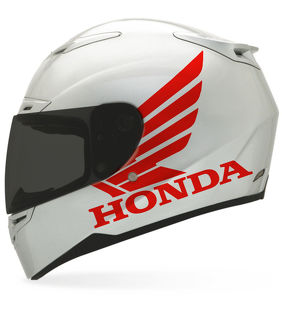 2 Honda autocollant pour casque décalcomanie pièces de moto dot shoel arai bell