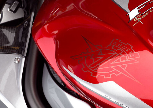 Autocollant Logo Engrenages MV Agusta en Vinyle Universel pour Moto