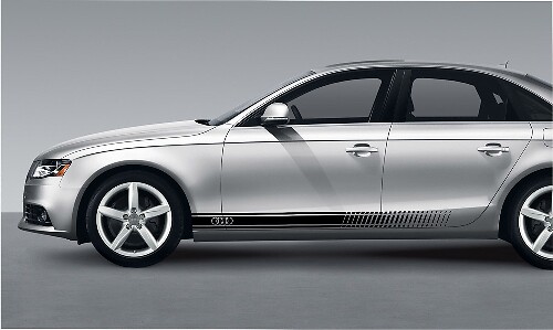 Autocollants de carrosserie en vinyle AUDI Autocollants AUDI A3 A4 A5 A6 A8 RS