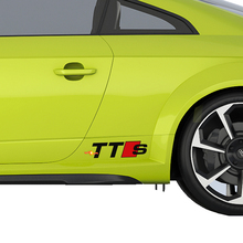 2X AUDI TTS Vinyl body Decal autocollant Sport Racing emblème logo qualité supérieure
 2