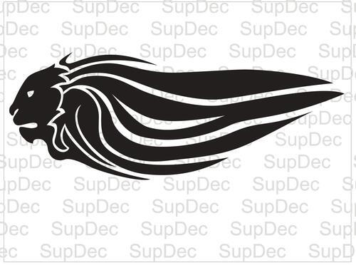 Autocollant en vinyle logo latéral Aprilia Lion