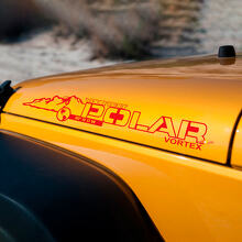 Autocollants en vinyle Polar Vortex pour capot Jeep Wrangler JK JKU_3