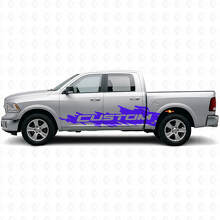 Kit de décalcomanies latérales personnalisées Mud Splash pour Dodge Ram Rebel 2009–2016_2