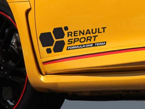 Renault Sport Formula One Team F1 2016 autocollant autocollante Clio Mégane