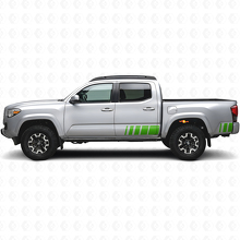 Kit d’autocollants vinyle bandes latérales style rétro pour Toyota Tacoma 2016_3