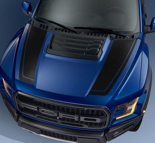 Ford F150 Raptor 2017 kit graphique de capot kit autocollant autocollant - 7
