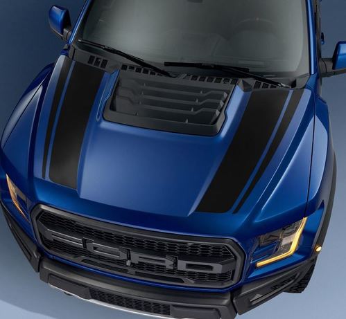 Ford F150 Raptor 2017 kit graphique de capot kit autocollant autocollant - 6