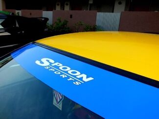 Spoon Sports Front Pare-Brise Fenêtre Pare-Soleil Team Sticker Decal