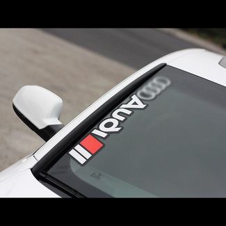 AUDI Racing Sport voiture fenêtre pare-brise autocollant autocollant vinyle
