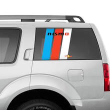 NISMO Heritage Stripes Vinyl Decal Sticker pour Nissan Quarter Window
 3