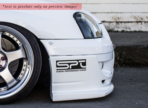 2x SPT Suba Performance Tuning Motorsports Racing Vinyl Sticker Decal s'adapte à Impreza BRZ WRX Legacy