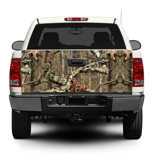 Camouflage Camo forêt Tailgate Decal Sticker Wrap Pick-up Truck SUV Car