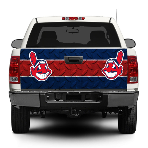 Cleveland Indians Baseball Tailgate Sticker Wrap Pick-up Truck SUV Car