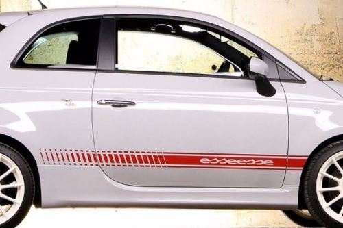 Fiat 500 ABARTH esseesse Sticker Bandes graphiques latérales